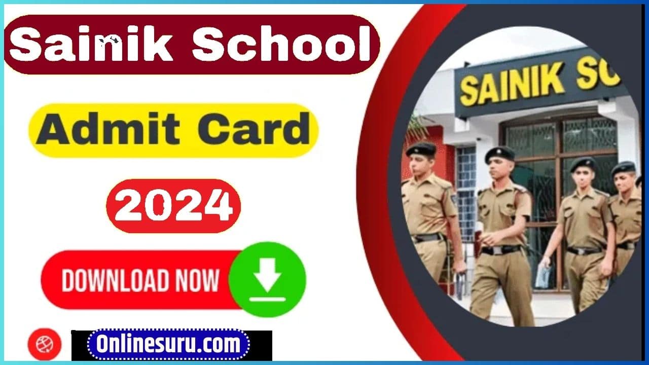 Sainik School Admit Card Download 2024- Download AISSEE Admit Card 3 sainik School Admit Card Download