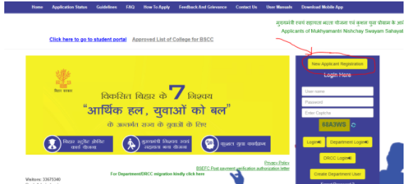 Bihar Student Credit Card Yojna