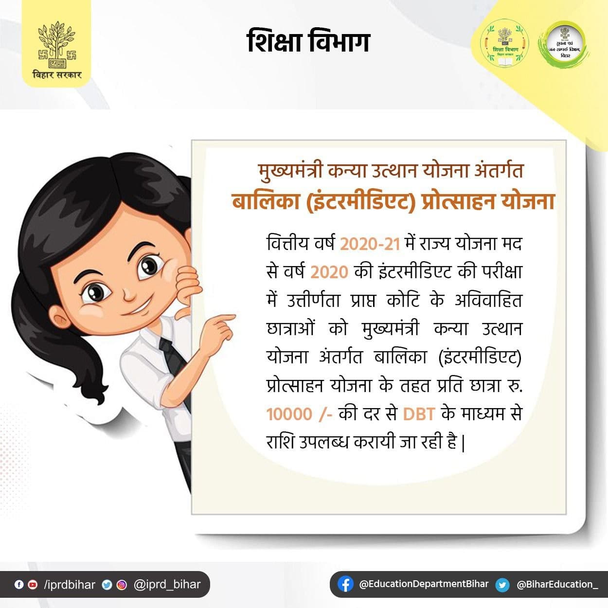 Mukhyamantri Kishori Swasthya Yojana 