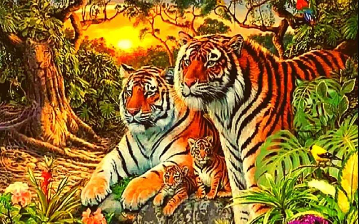 Optical Illusion : एक ही फोटो में छिपे हैं 16 बाग