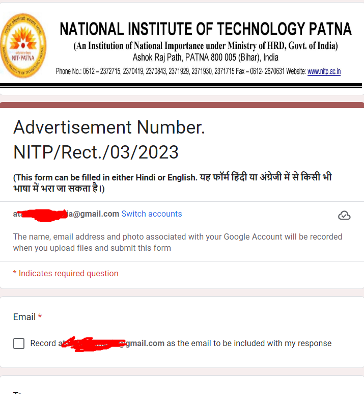 NIT Patna Non Teaching Recruitment 2023: Online Apply – Notification | NIT पटना में नई भर्ती ऑनलाइन आवेदन शुरू Full Information 5 NIT Patna Non Teaching Recruitment