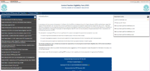 CTET Exam Admit Card 