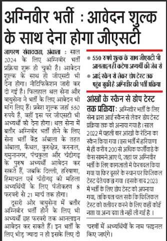 Army Agniveer Vacancy 2024: आर्मी अग्निवीर के 25000 पदों पर भर्ती का नोटिफिकेशन जारी Full Information 4 Army Agniveer Vacancy