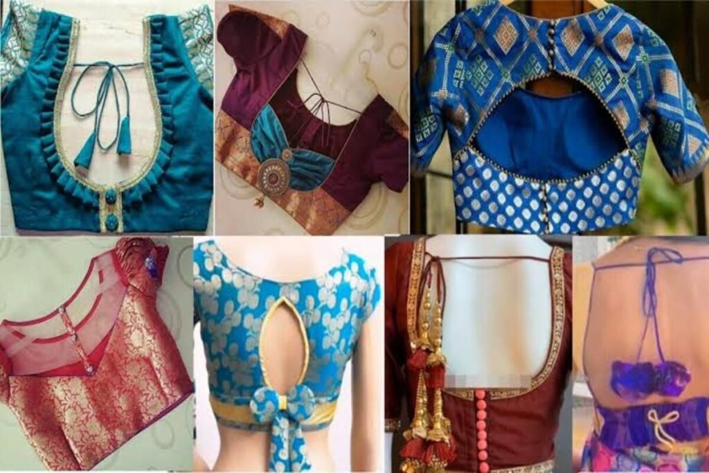 New Blouse Designs For Party 2024: न्यू ट्रेंडिंग लुक वाले ब्लाउज़ आपकी खूबसूरती से पार्टी में गिराएगी बिजलिया 4 New Blouse Designs For Party