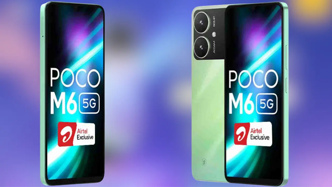 POCO M6 5G Airtel 2024: सबसे सस्ता और अच्छा! भारत में सिर्फ ₹8,799 में लॉन्च हुआ Poco M6 5G एयरटेल लॉक वेरिएंट Full Information 4 POCO M6 5G Airtel