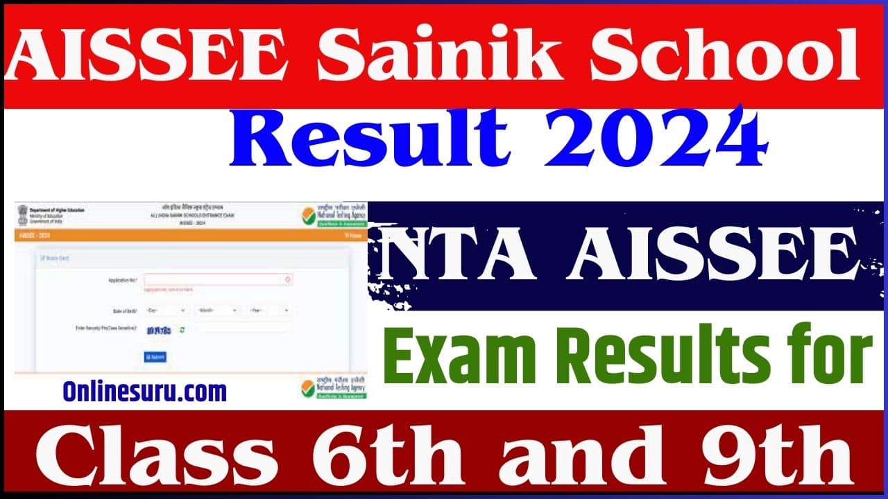 AISSEE Sainik School Result 2024 (Released) – Check Now NTA AISSEE Exam Results for Class 6th and 9th 3 AISSEE Sainik School Result