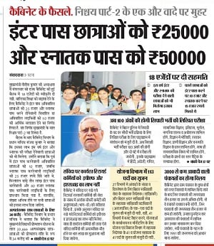 Bihar Board 12th 1st Division Scholarship 2024 | बिहार बोर्ड इंटर पास ₹25000 रुपेया स्कॉलरशिप ऑनलाइन शुरू : Very Useful 4 Bihar Board 12th 1st Division Scholarship