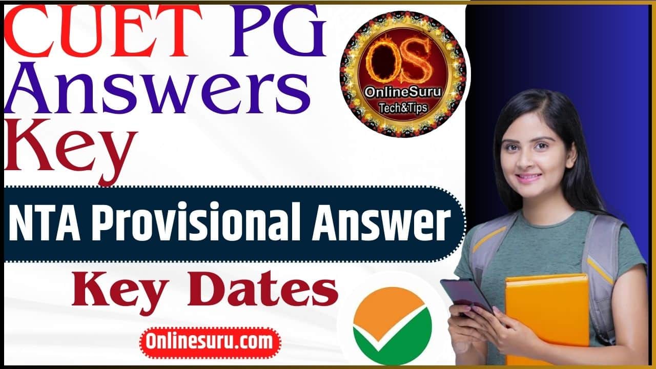 CUET PG Answer Key 2024 – Check Here NTA Provisional Answer Key Dates, Raise Objection @pgcuet.samarth.ac.in Full Information 3 CUET PG Answer Key