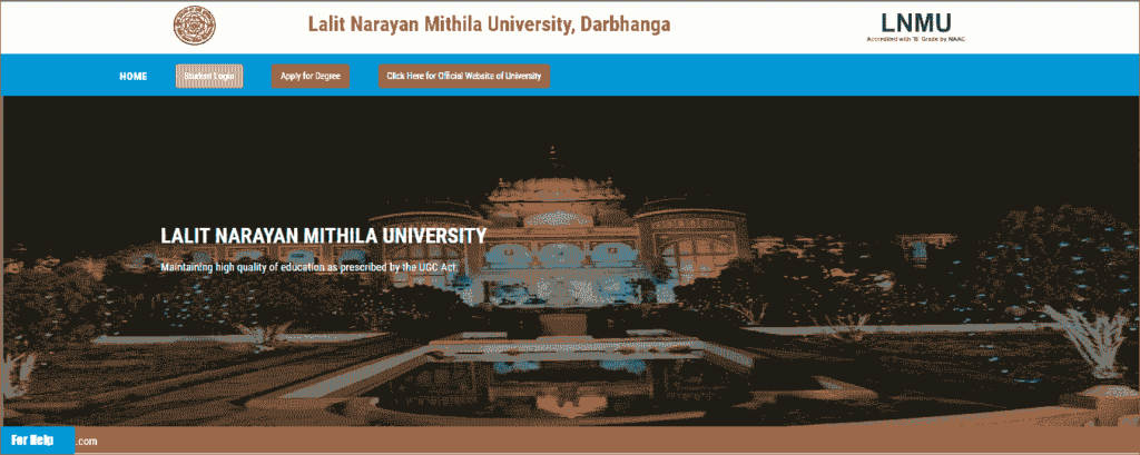 LNMU Part 2 Result 2019-22