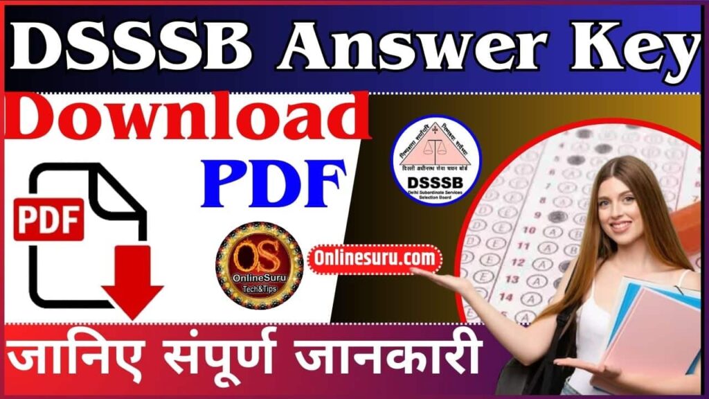 DSSSB Answer Key Out